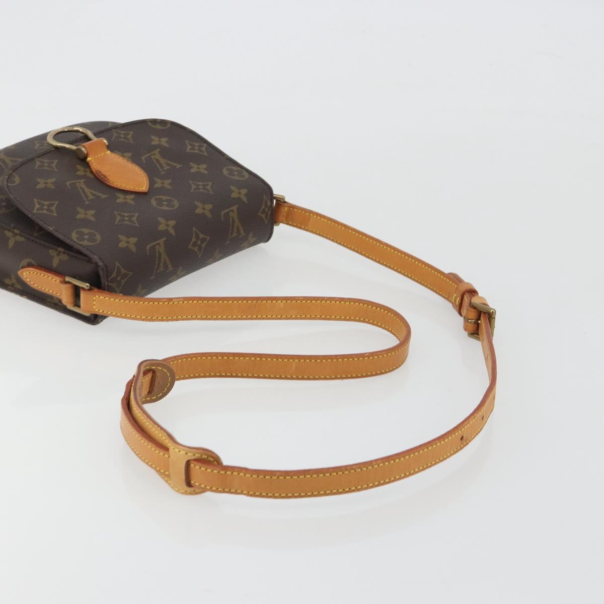 LOUIS VUITTON Monogram Saint Cloud MM Shoulder Bag M51243 LV Auth 194210