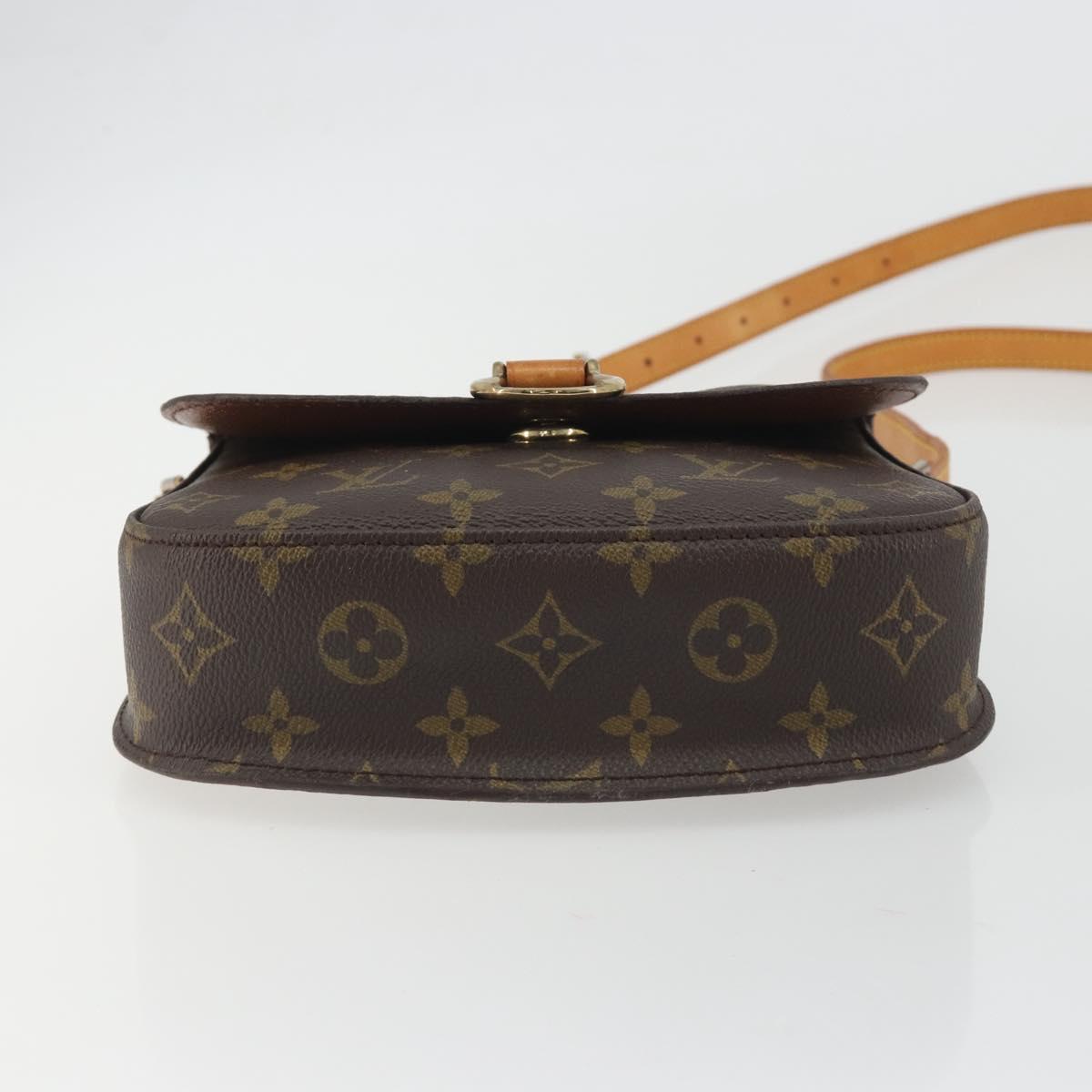 LOUIS VUITTON Monogram Saint Cloud MM Shoulder Bag M51243 LV Auth 194210