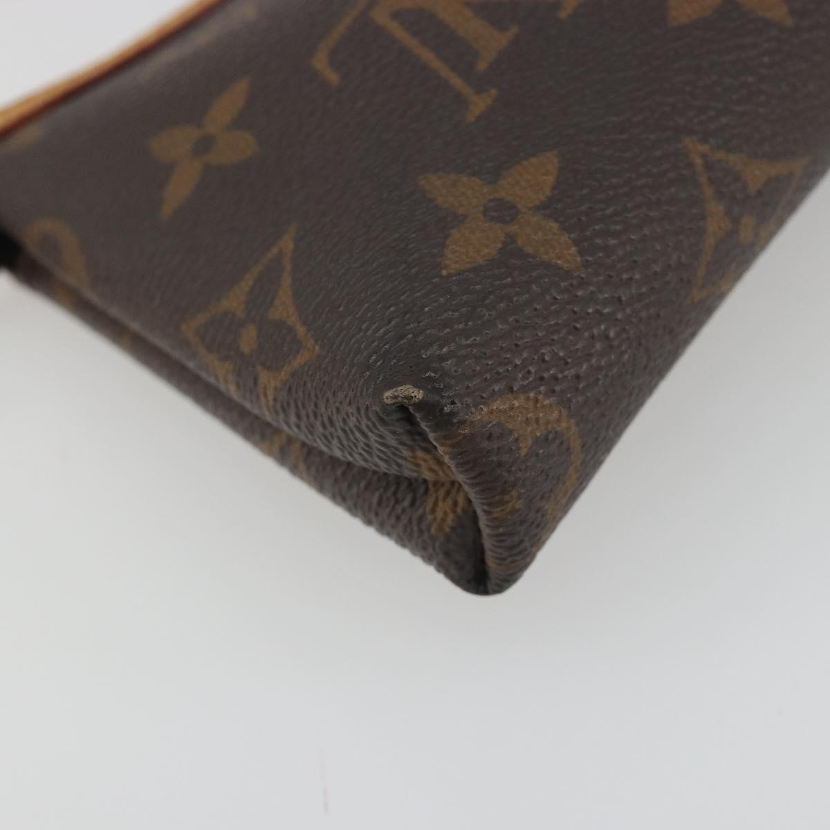 LOUIS VUITTON Monogram Mini Pochette Delight Full Pouch M40309 LV Auth 194212A
