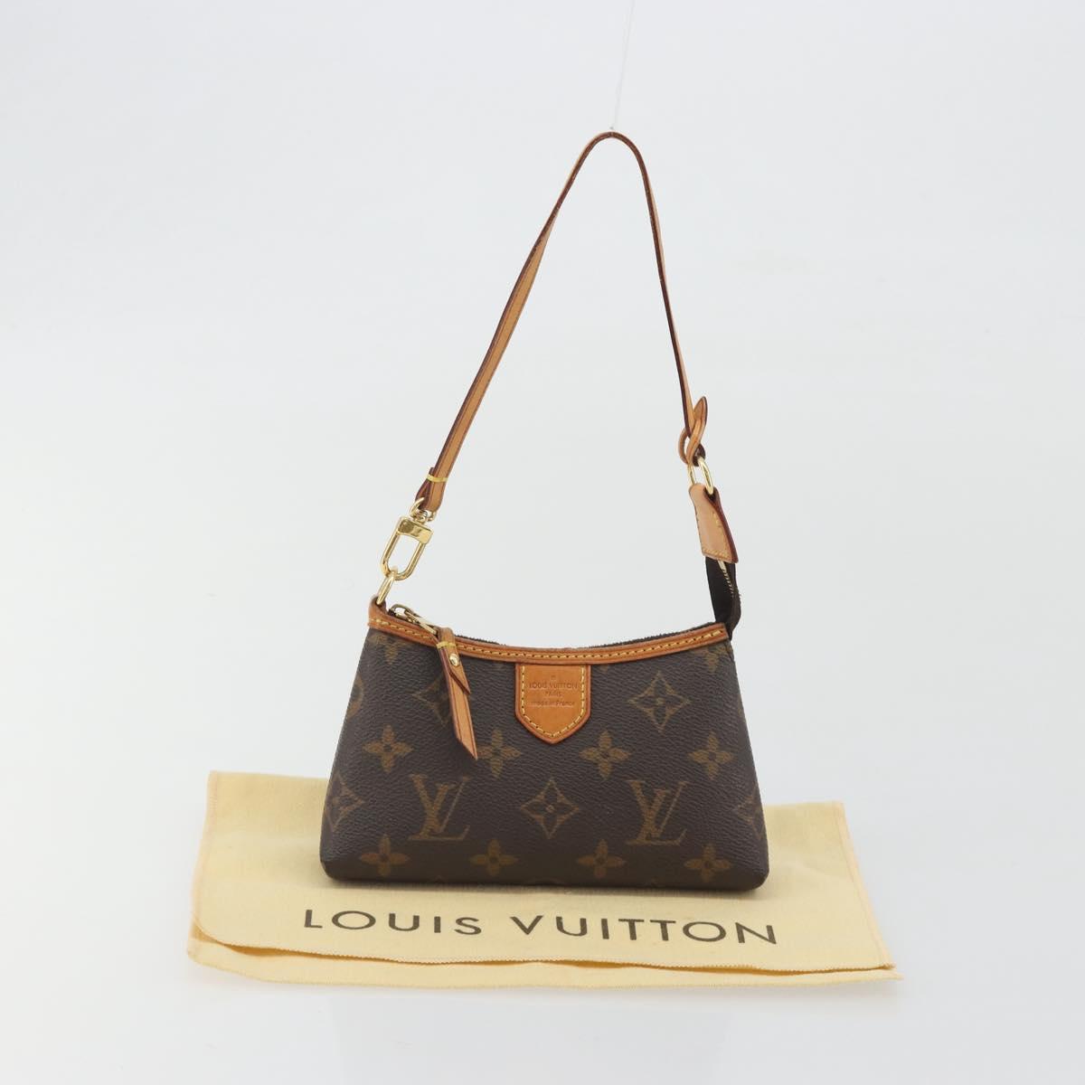 LOUIS VUITTON Monogram Mini Pochette Delight Full Pouch M40309 LV Auth 194212A