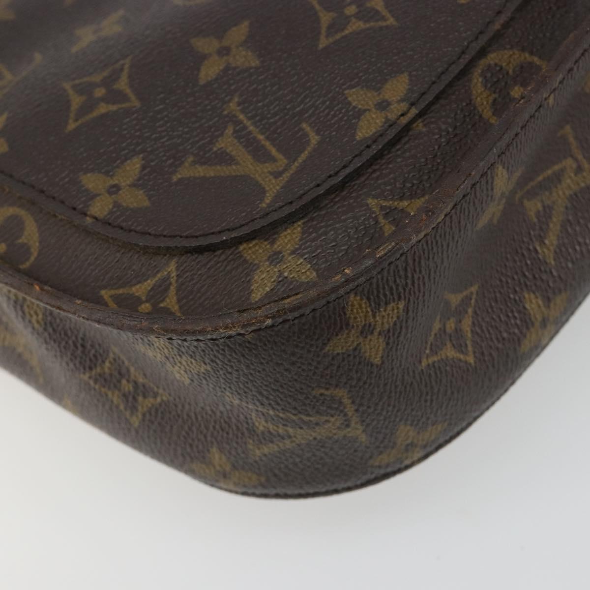LOUIS VUITTON Monogram Saint Cloud GM Shoulder Bag M51242 LV Auth 194215
