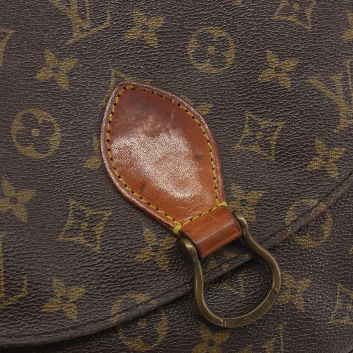 LOUIS VUITTON Monogram Saint Cloud GM Shoulder Bag M51242 LV Auth 194215