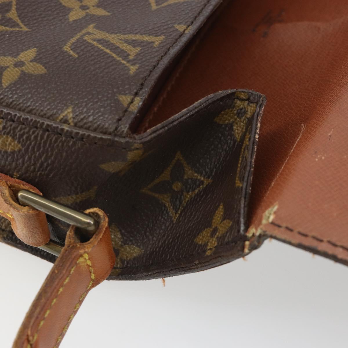 LOUIS VUITTON Monogram Saint Cloud GM Shoulder Bag M51242 LV Auth 194215