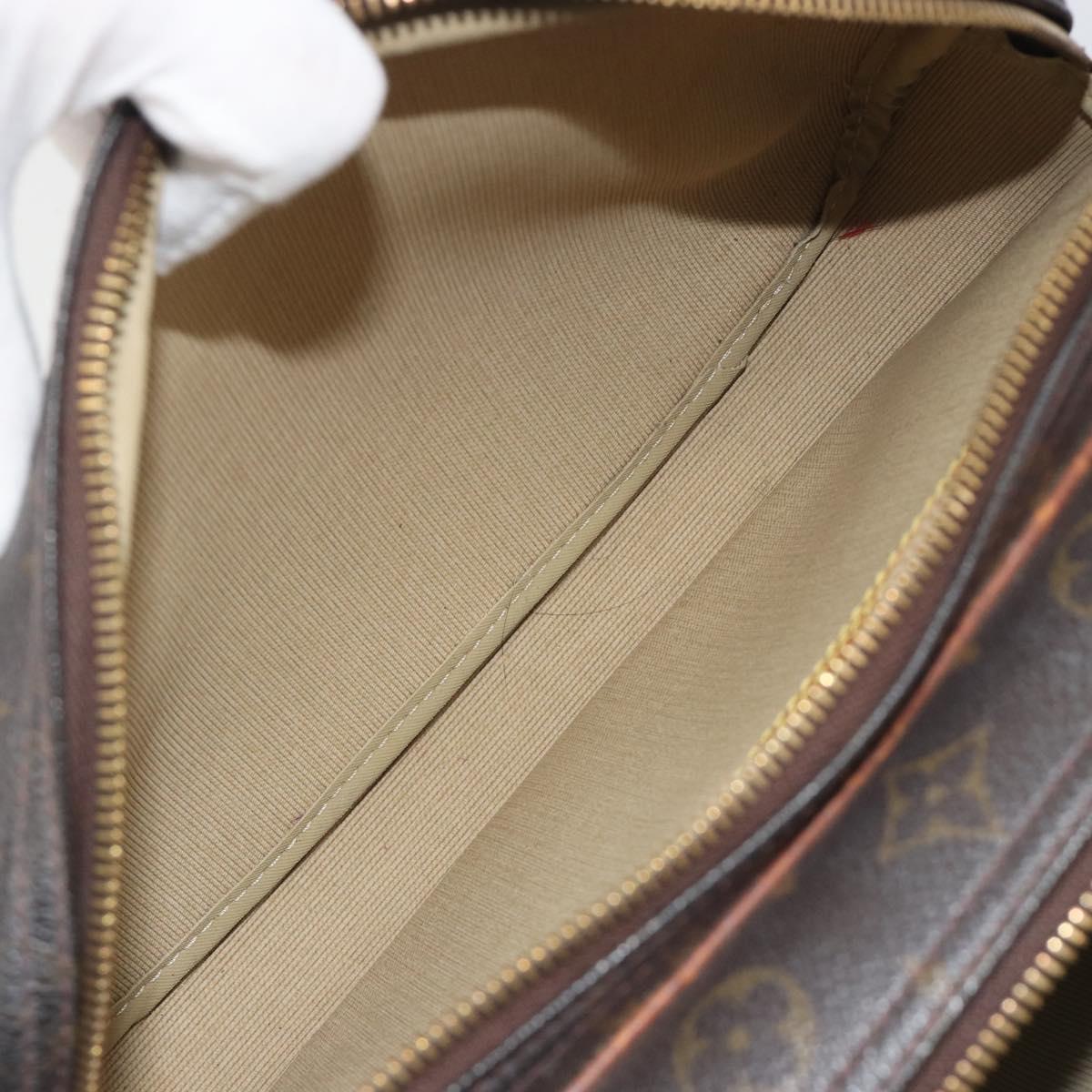 LOUIS VUITTON Monogram Reporter PM Shoulder Bag M45254 LV Auth 194218