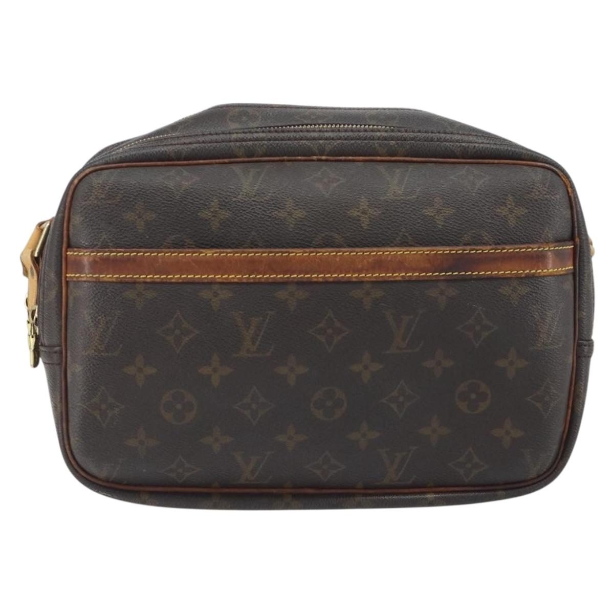 LOUIS VUITTON Monogram Reporter PM Shoulder Bag M45254 LV Auth 194218