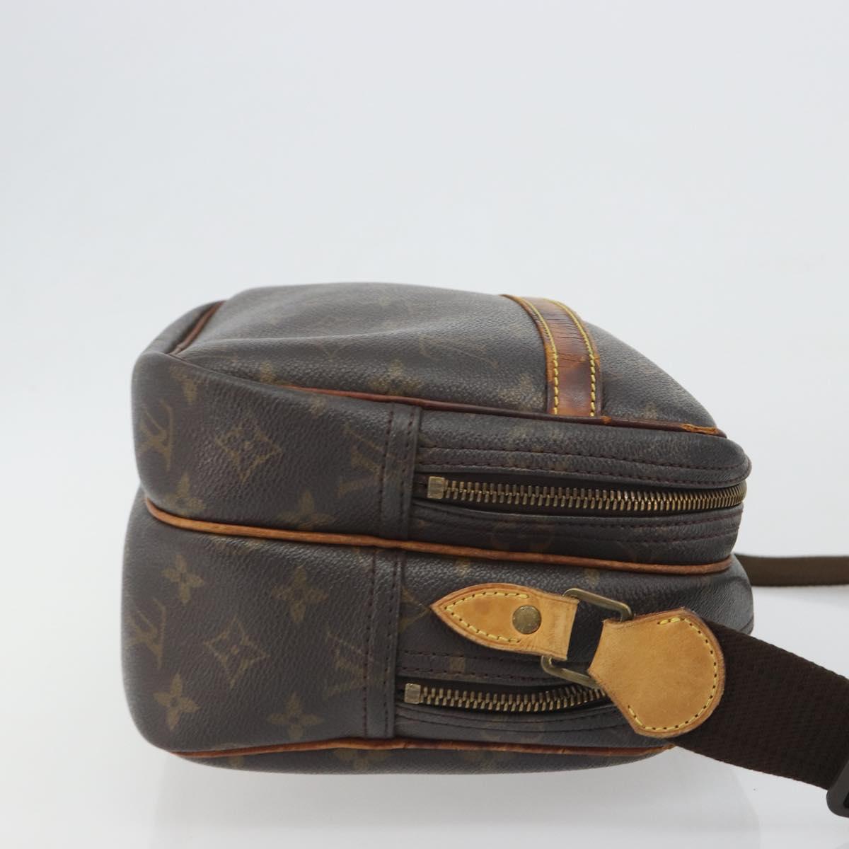 LOUIS VUITTON Monogram Reporter PM Shoulder Bag M45254 LV Auth 194218