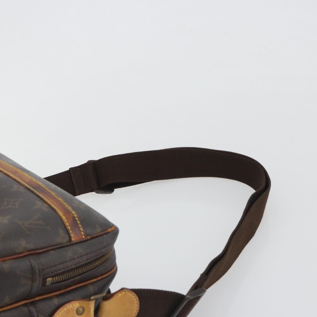 LOUIS VUITTON Monogram Reporter PM Shoulder Bag M45254 LV Auth 194218