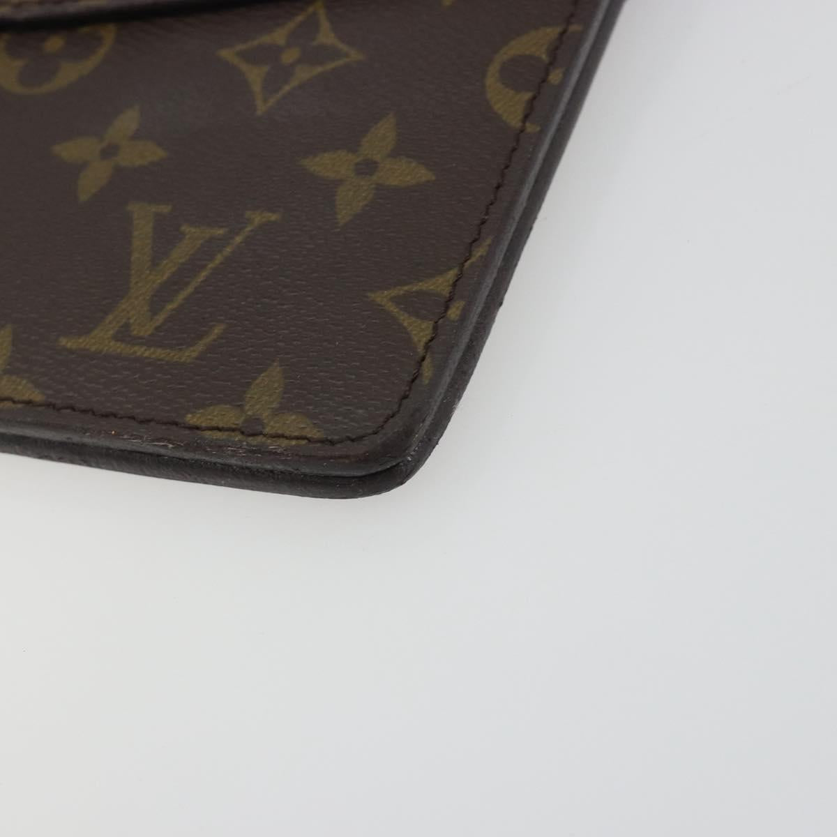 LOUIS VUITTON Monogram Double Rabat Shoulder Bag M51815 LV Auth 194220