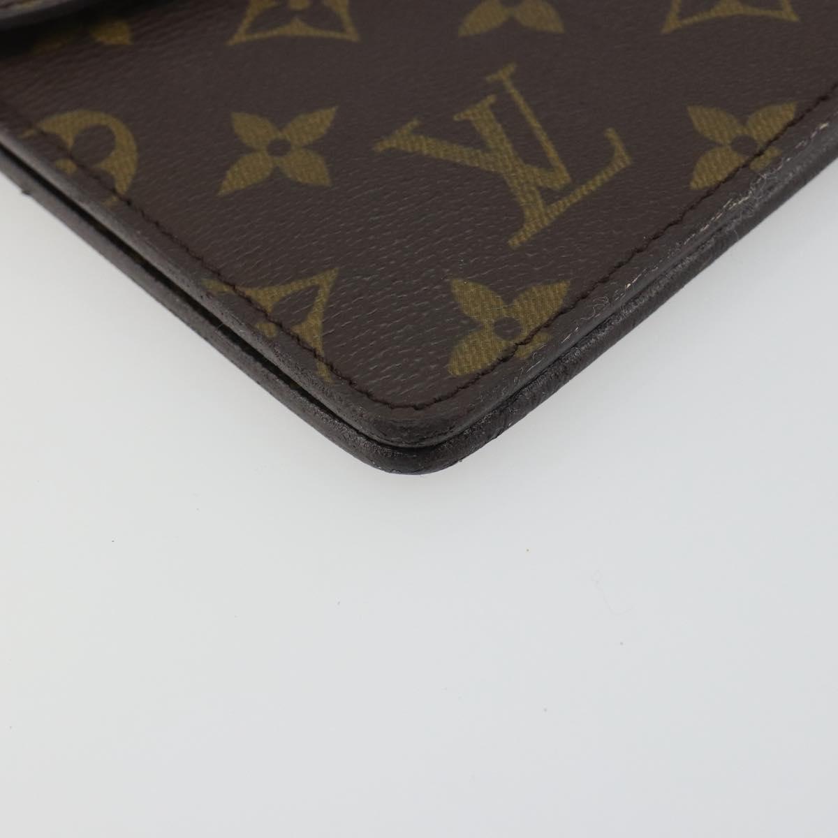 LOUIS VUITTON Monogram Double Rabat Shoulder Bag M51815 LV Auth 194220