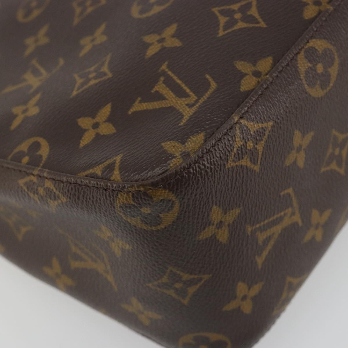 LOUIS VUITTON Monogram Looping MM Shoulder Bag M51146 LV Auth 194221V