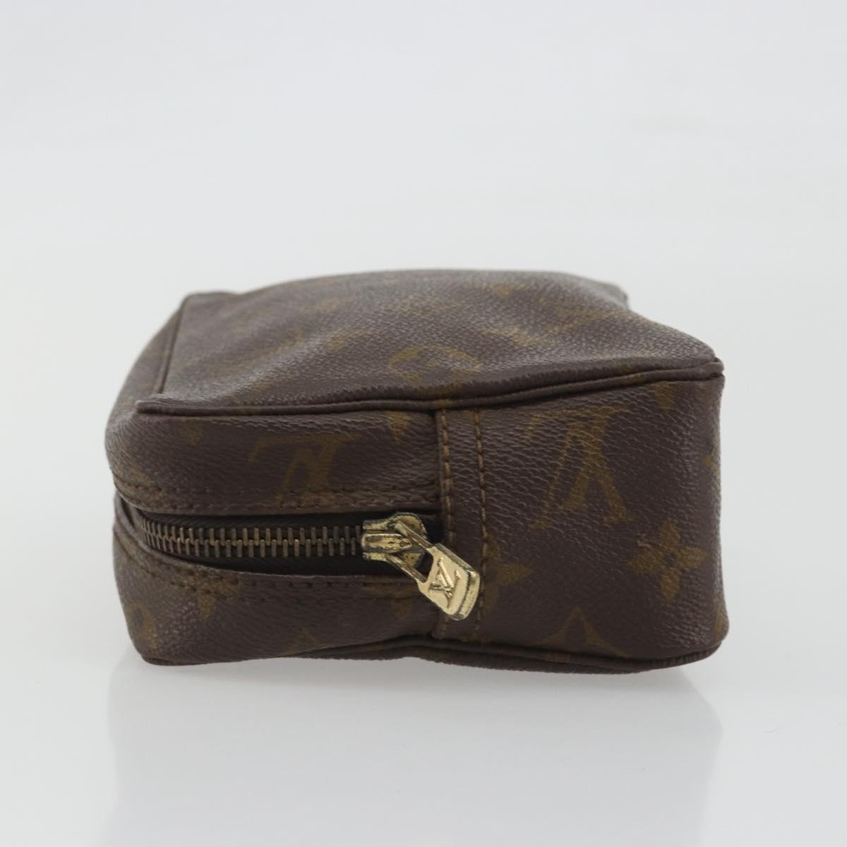 LOUIS VUITTON Monogram Trousse Toilette 18 Pouch M47526 LV Auth 194251