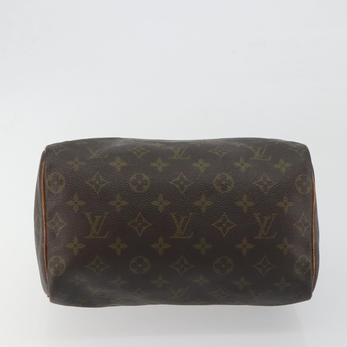 LOUIS VUITTON Monogram Speedy 25 Hand Bag M41528 LV Auth 194258