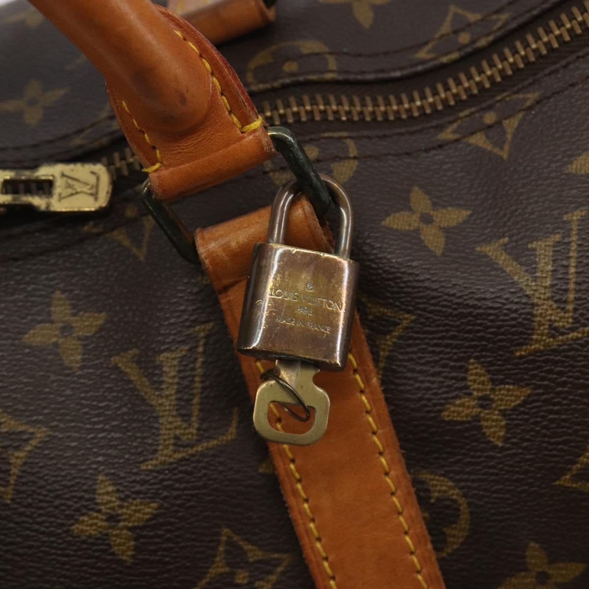 LOUIS VUITTON Monogram Keepall 50 Boston Bag M41426 LV Auth 194259A