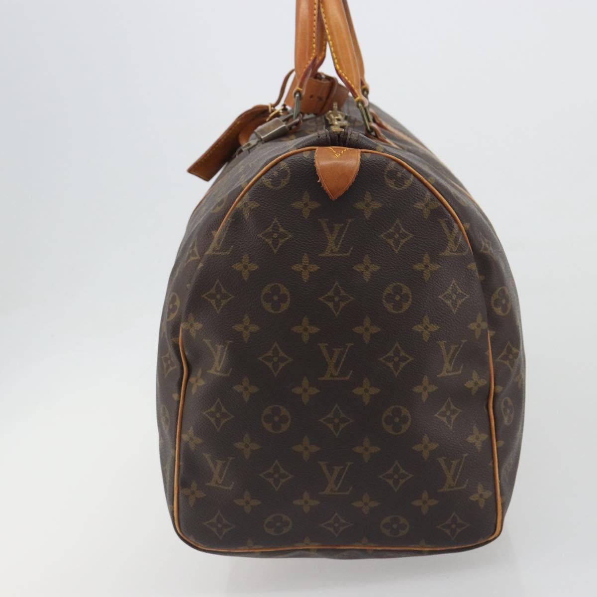 LOUIS VUITTON Monogram Keepall 50 Boston Bag M41426 LV Auth 194259A
