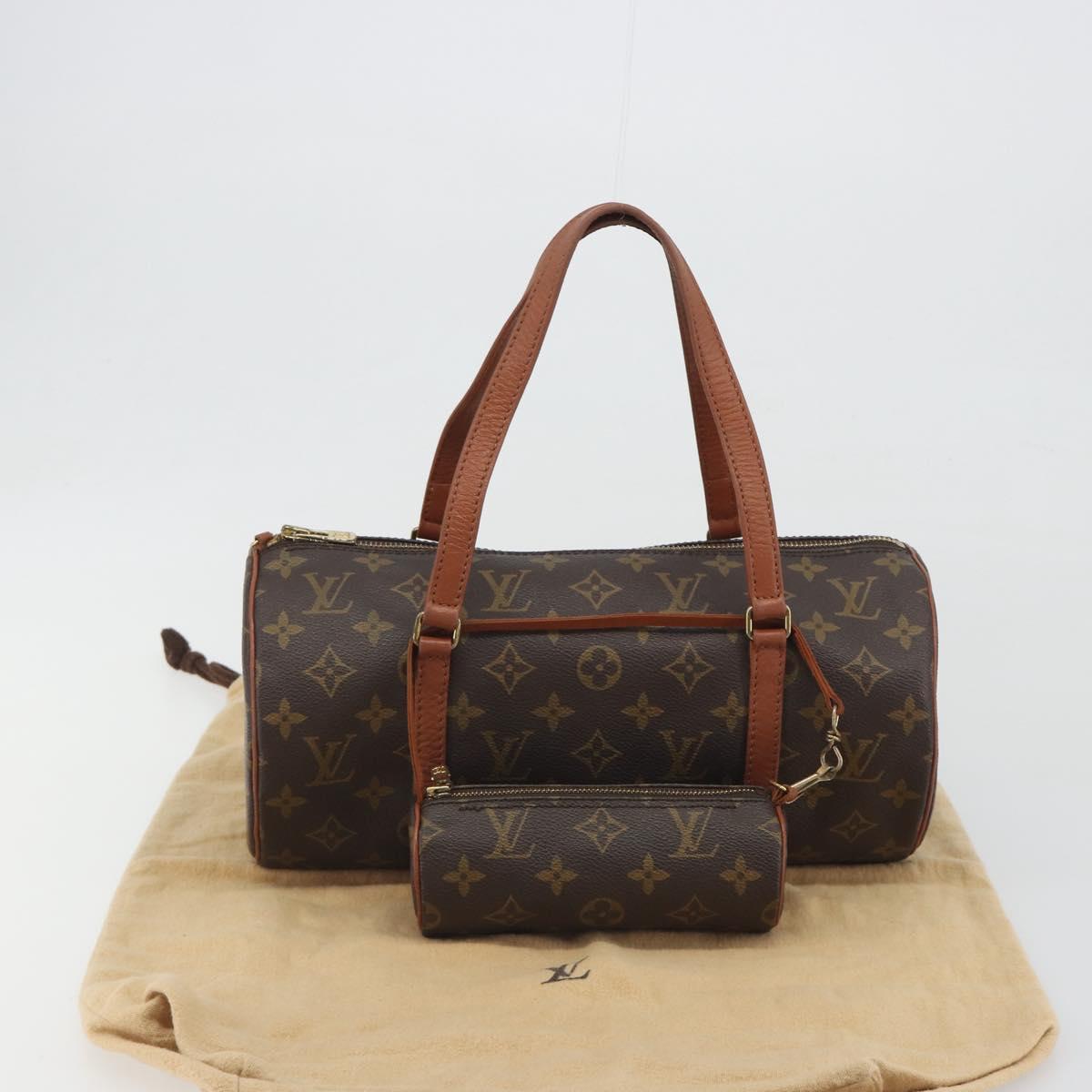 LOUIS VUITTON Monogram Papillon 30 Hand Bag M51385 LV Auth 194265V