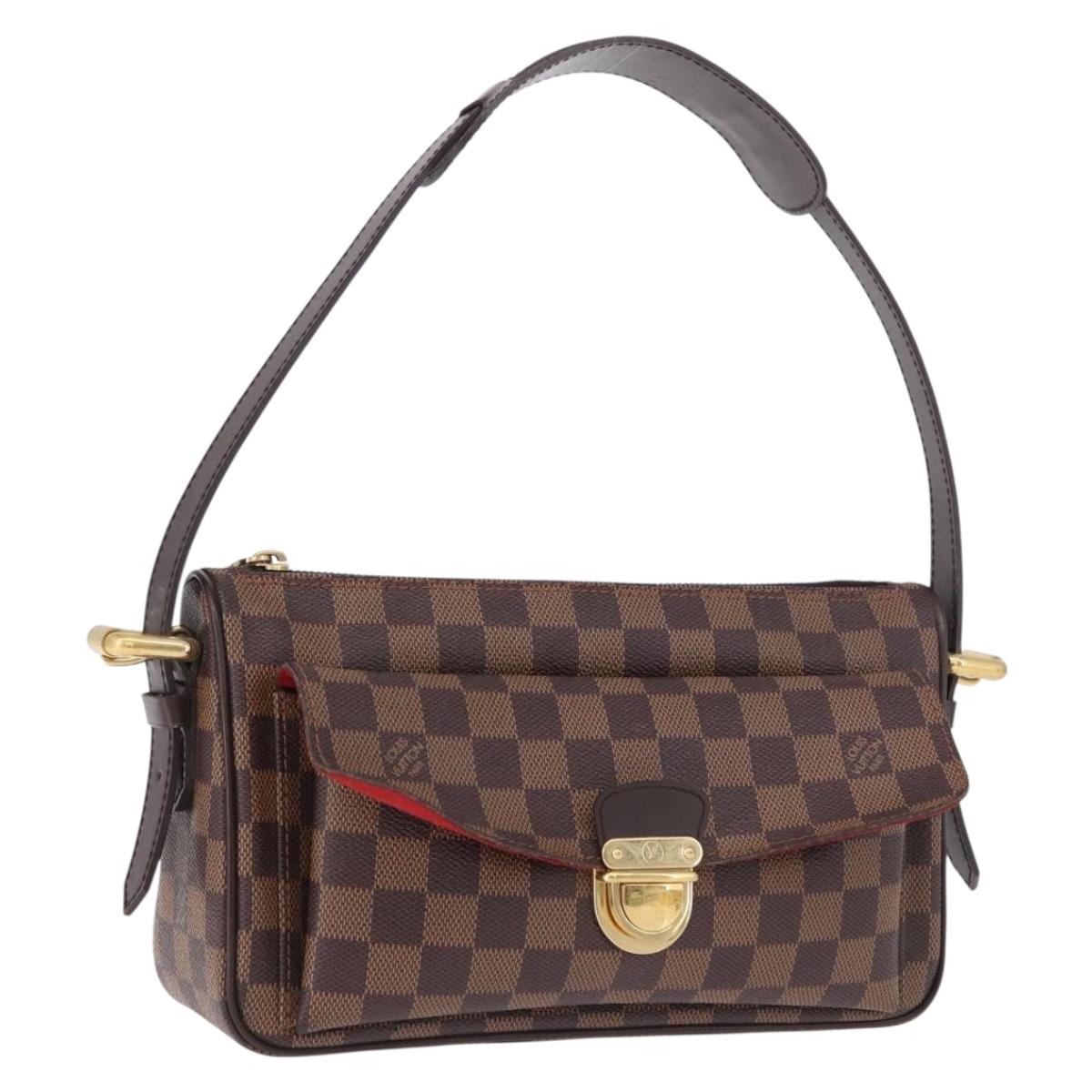 LOUIS VUITTON Damier Ebene Ravello GM Shoulder Bag N60006 LV Auth 194273SAV