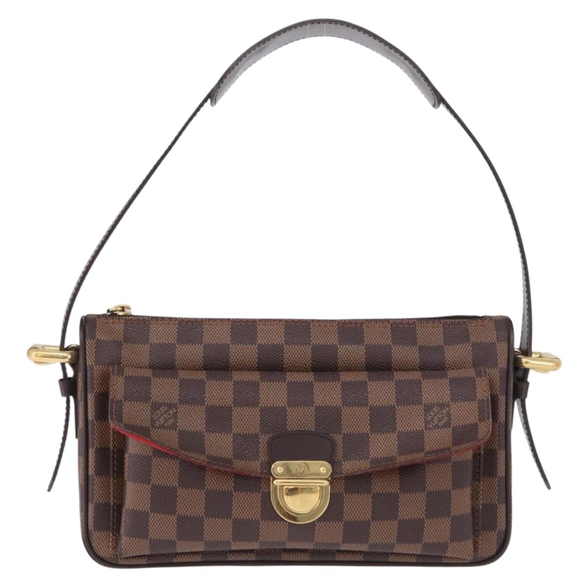 LOUIS VUITTON Damier Ebene Ravello GM Shoulder Bag N60006 LV Auth 194273SAV