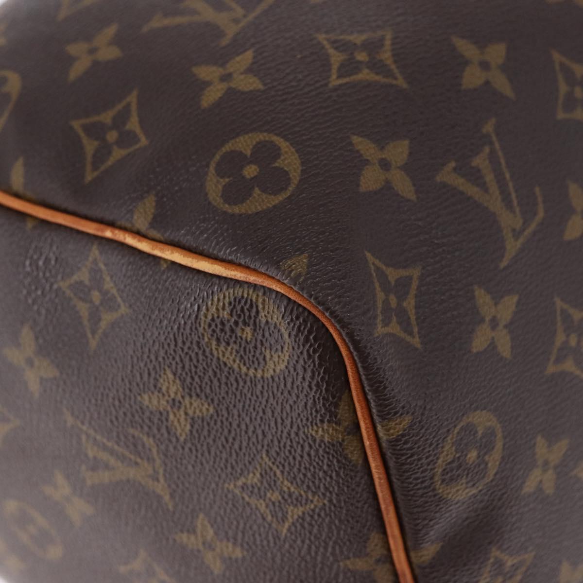 LOUIS VUITTON Monogram Speedy 35 Hand Bag M41524 LV Auth 194276V