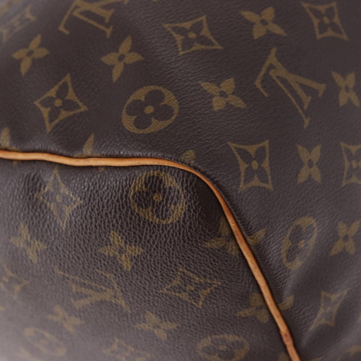 LOUIS VUITTON Monogram Speedy 35 Hand Bag M41524 LV Auth 194276V