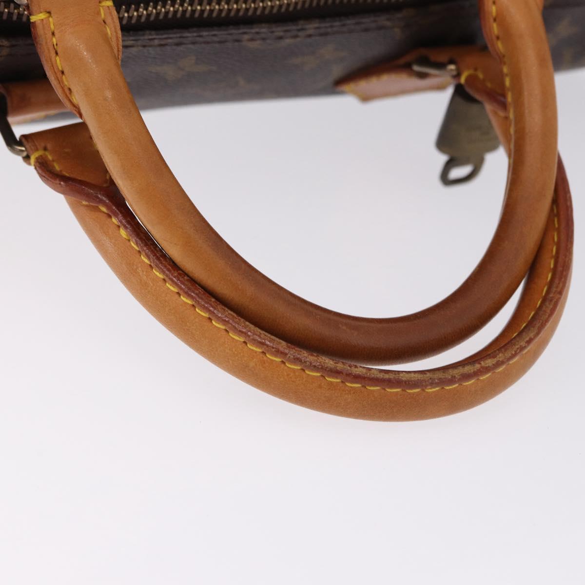 LOUIS VUITTON Monogram Speedy 35 Hand Bag M41524 LV Auth 194276V