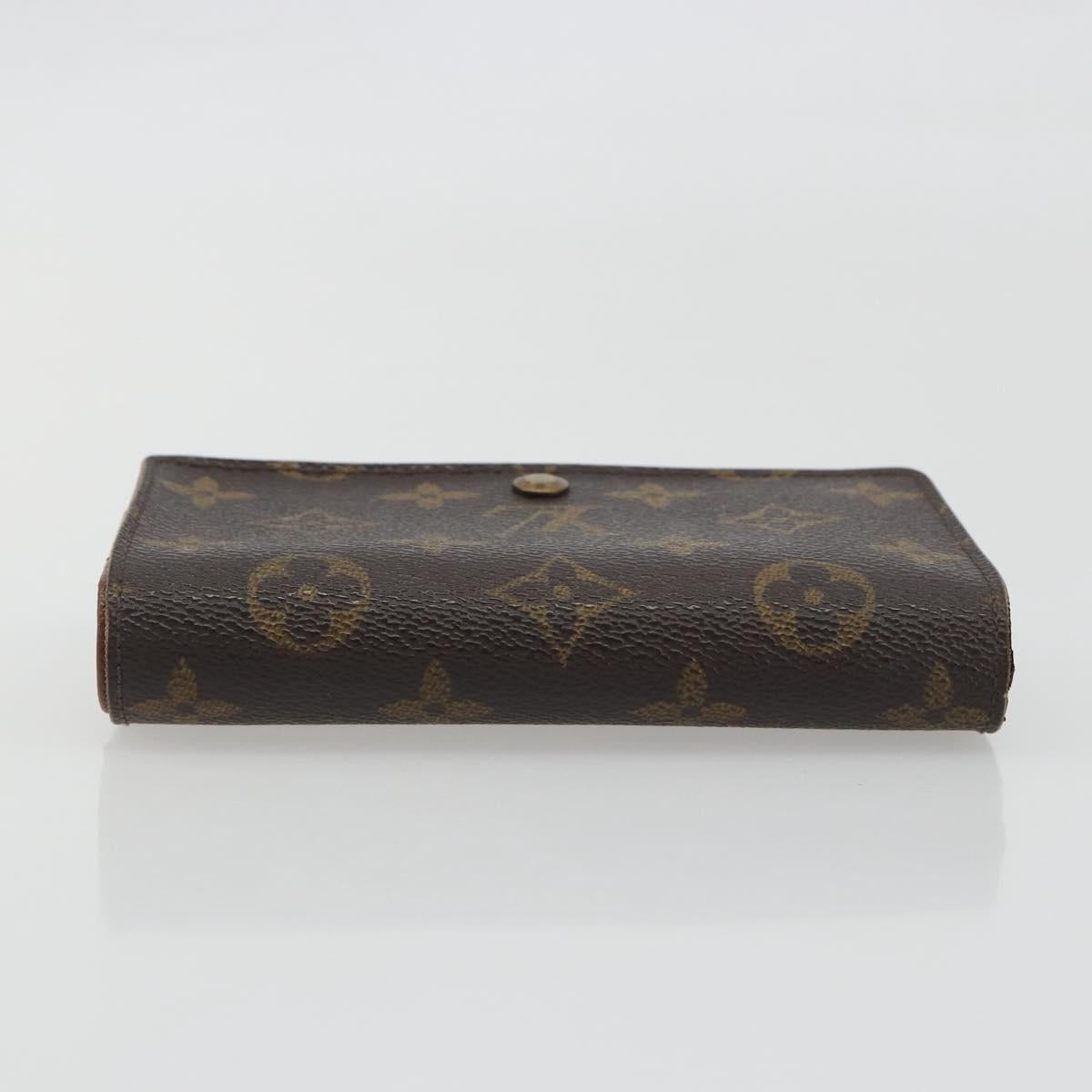 LOUIS VUITTON Monogram Portefeuille Tresor Bifold Wallet M61736 LV Auth 194277A