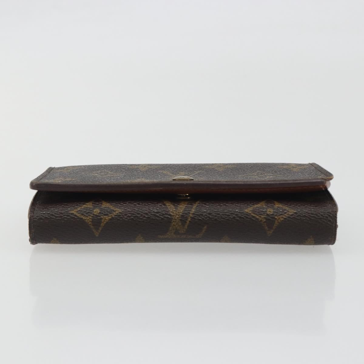 LOUIS VUITTON Monogram Portefeuille Tresor Bifold Wallet M61736 LV Auth 194277A