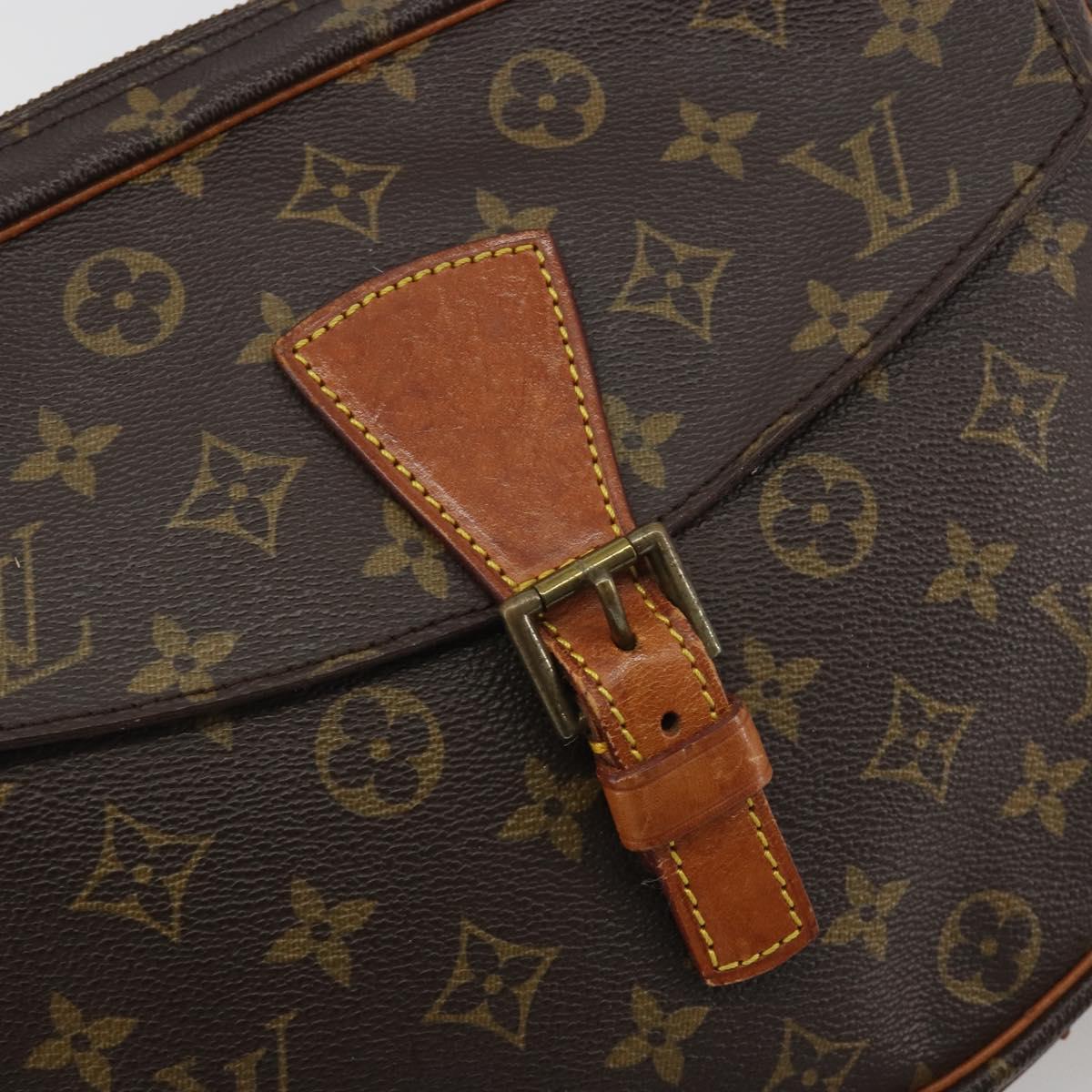 LOUIS VUITTON Monogram Jeune Fille GM Shoulder Bag M51225 LV Auth 194282