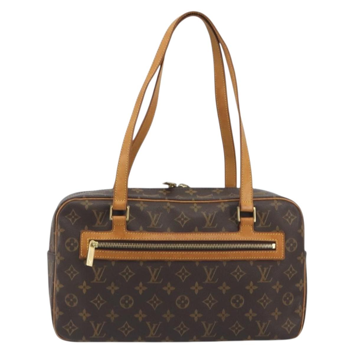 LOUIS VUITTON Monogram Cite GM Hand Bag M51181 LV Auth 194291A