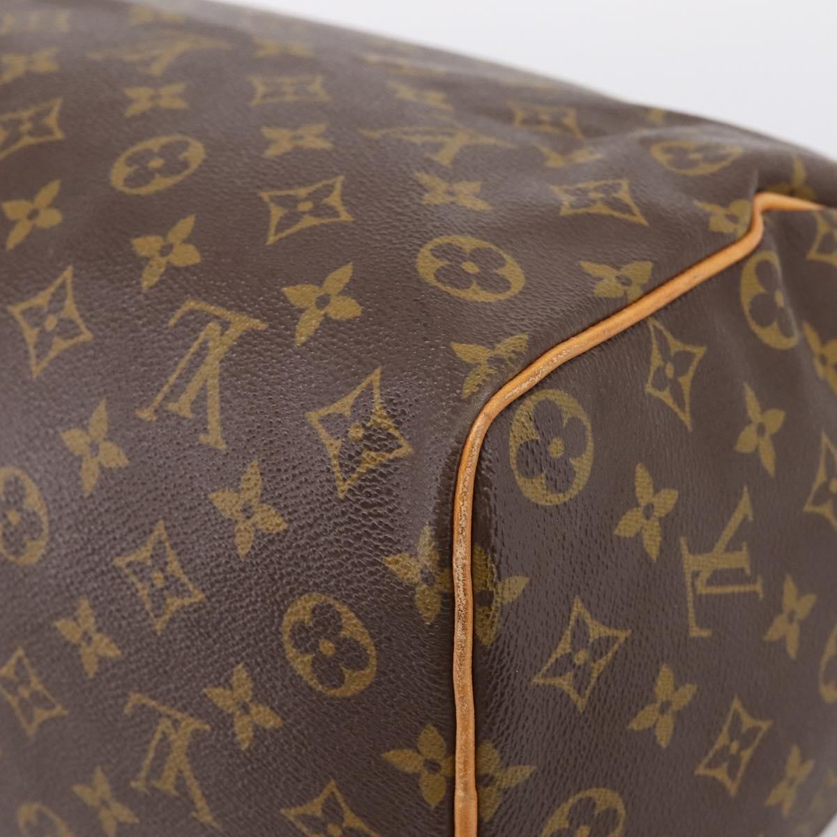 LOUIS VUITTON Monogram Speedy 35 Hand Bag M41524 LV Auth 194299A