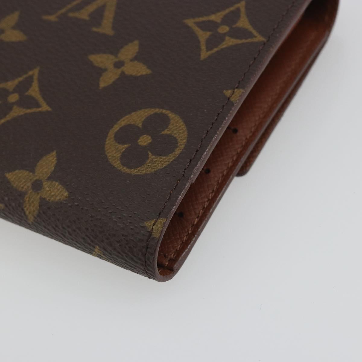 LOUIS VUITTON Monogram Porte Tresor International Wallet M61215 LV Auth 194302A