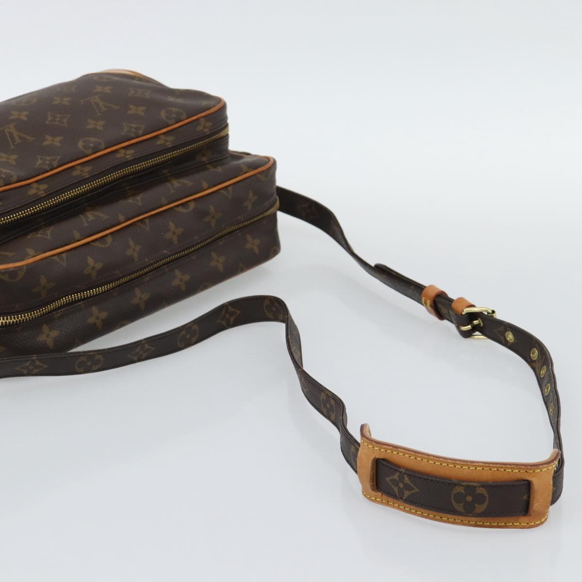 LOUIS VUITTON Monogram Nile Shoulder Bag M45244 LV Auth 194303A