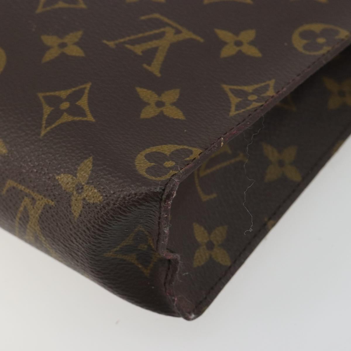 LOUIS VUITTON Monogram Poche Toilette 26 Pouch M47542 LV Auth 194309
