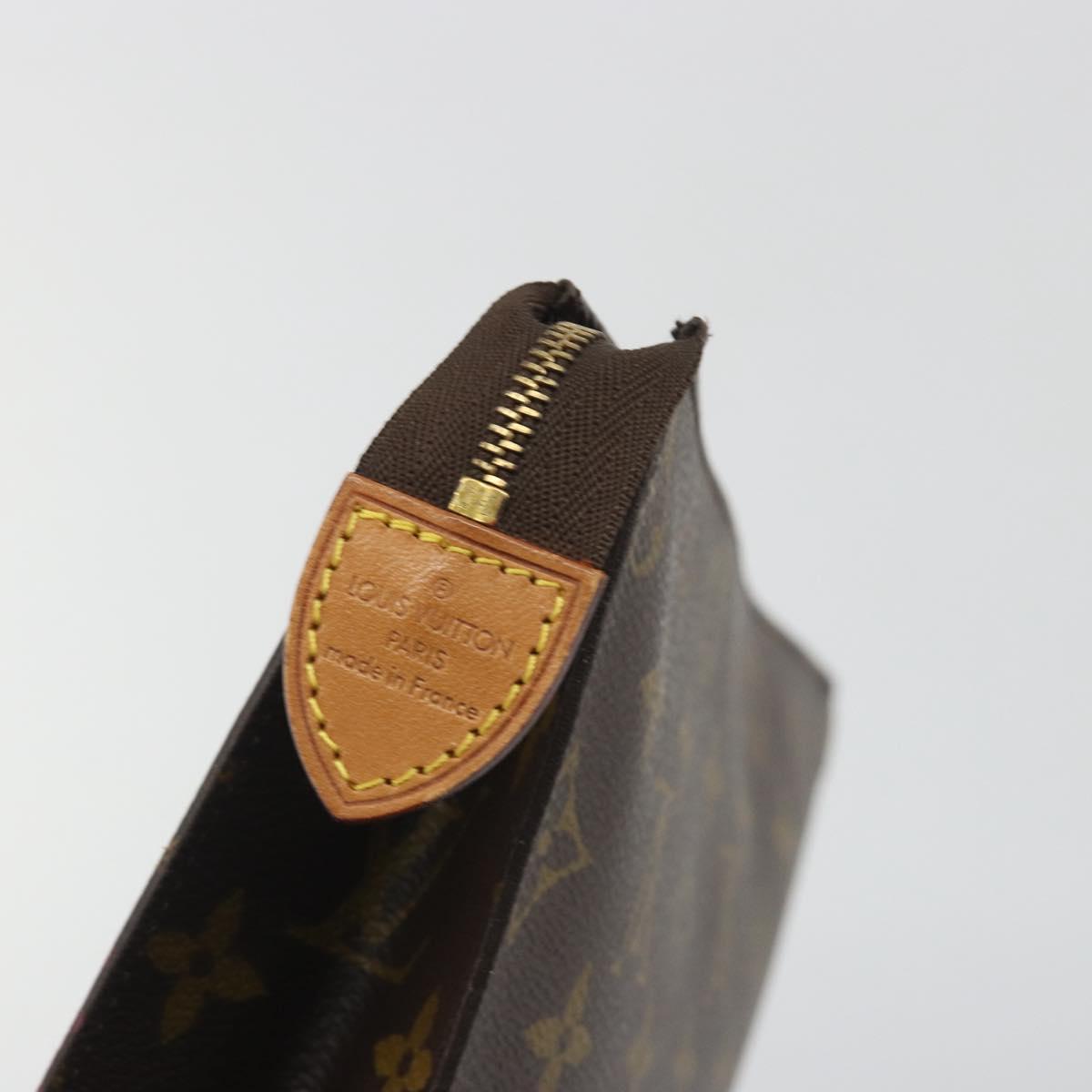 LOUIS VUITTON Monogram Poche Toilette 26 Pouch M47542 LV Auth 194309