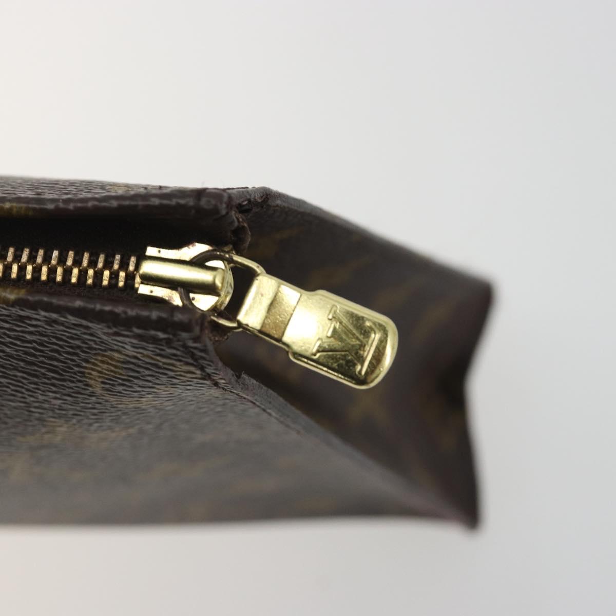 LOUIS VUITTON Monogram Poche Toilette 26 Pouch M47542 LV Auth 194309