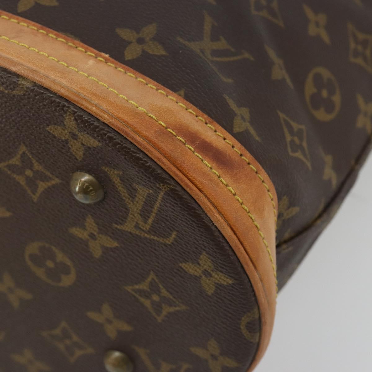 LOUIS VUITTON Monogram Bucket PM Shoulder Bag M42238 LV Auth 194314