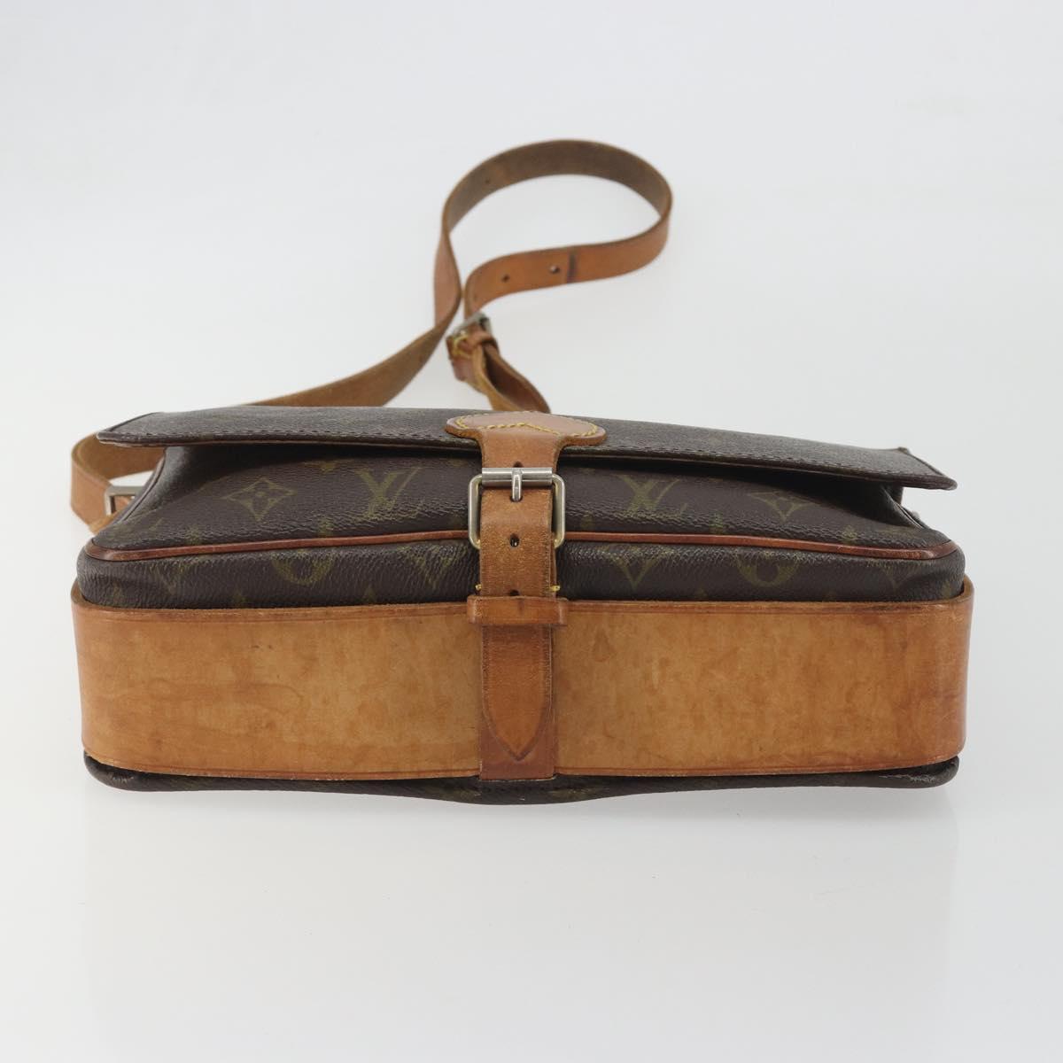 LOUIS VUITTON Monogram Cartouchiere GM Shoulder Bag M51252 LV Auth 194315