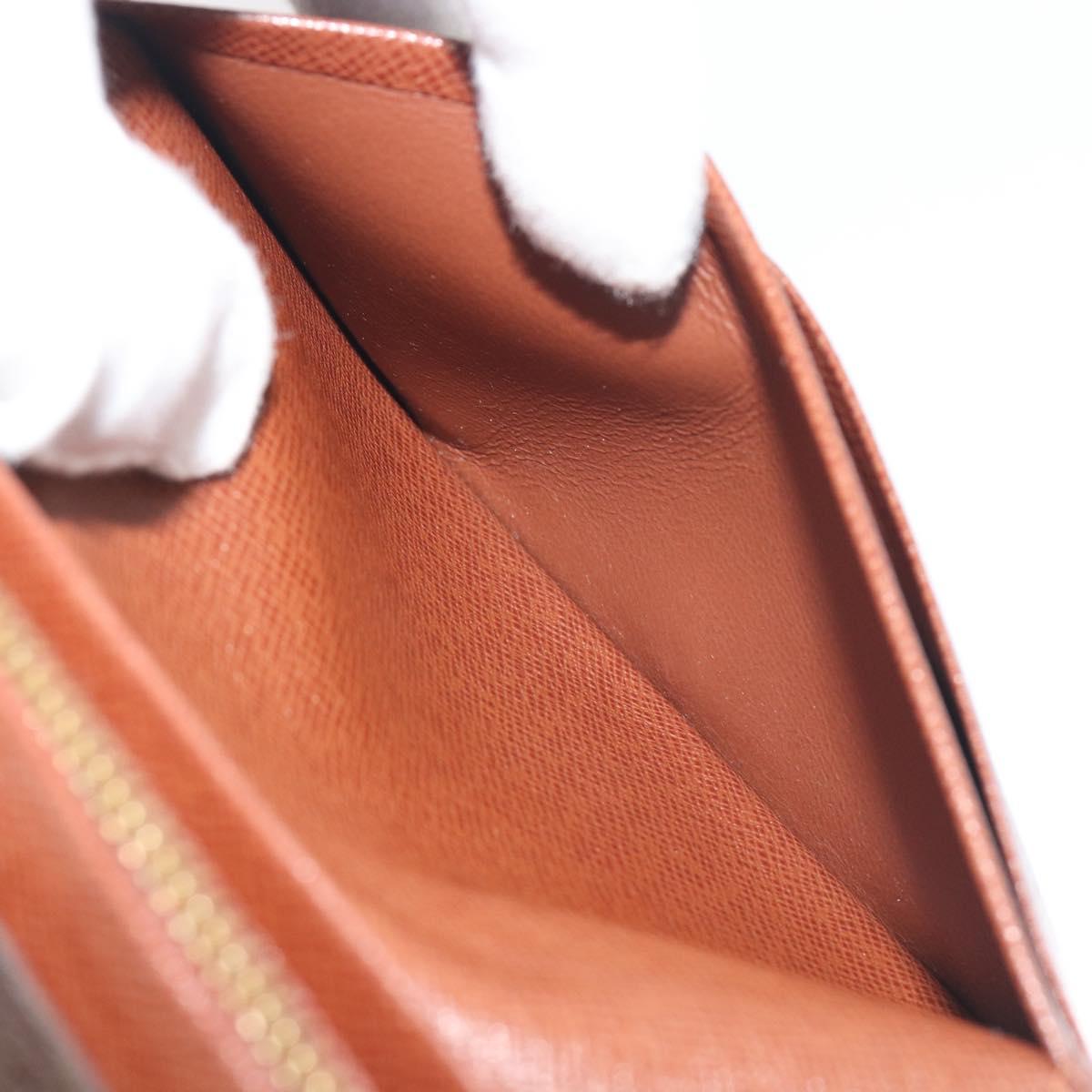 LOUIS VUITTON Porte Monnaie Billets Tresor Wallet M61730 LV Auth 194316A