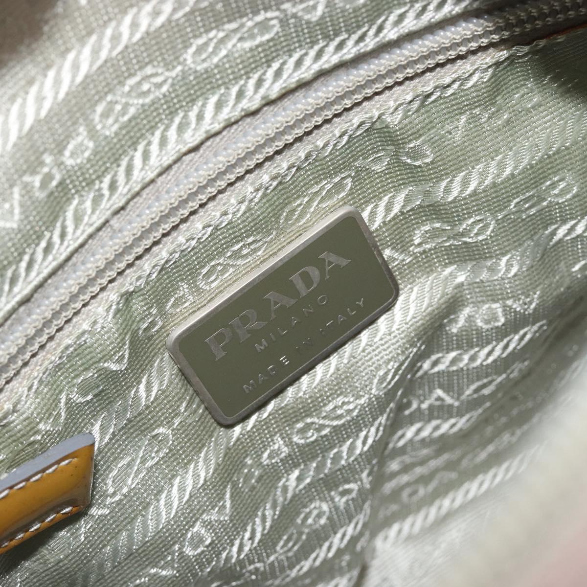 PRADA Shoulder Bag Nylon Pink Silver Auth 194319A