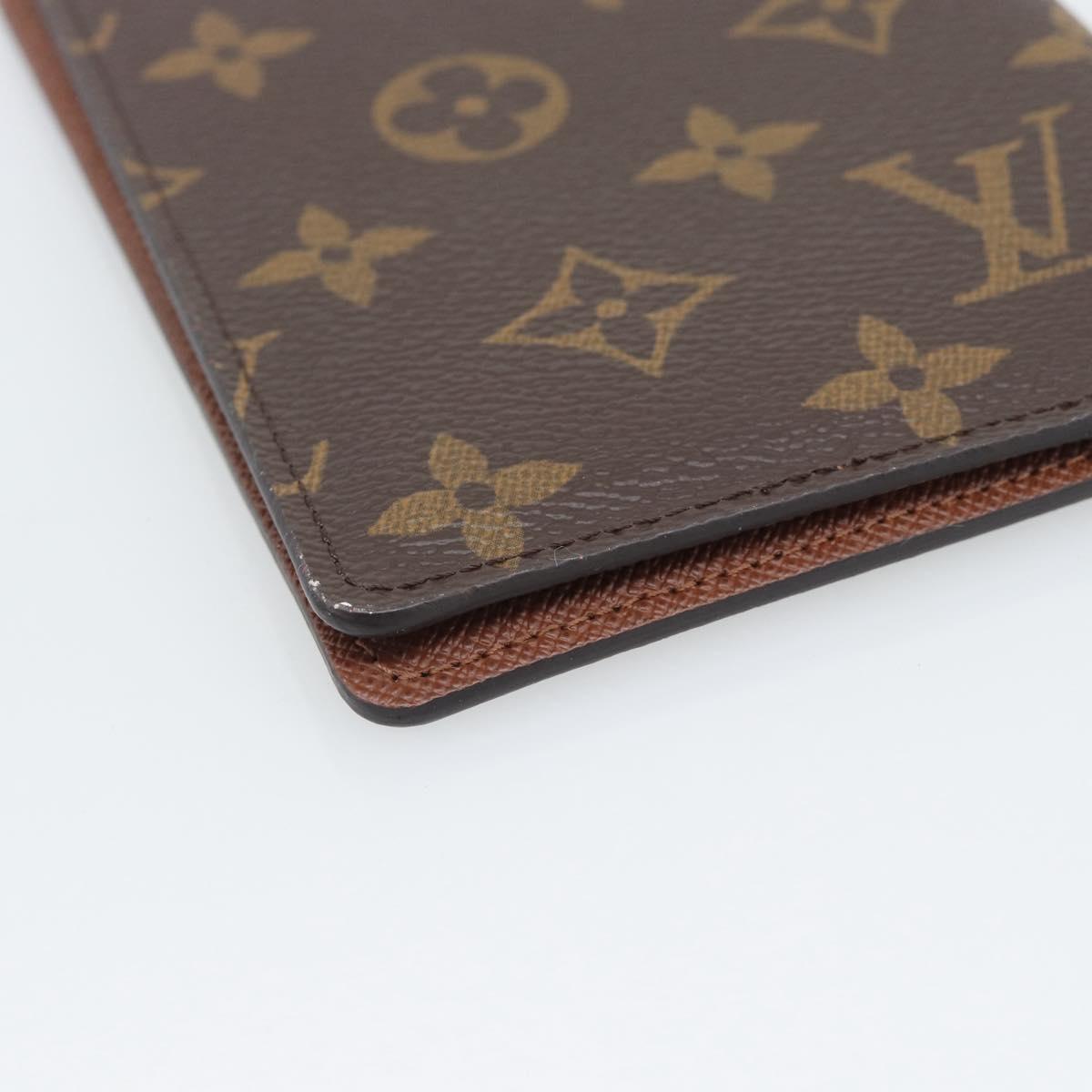 LOUIS VUITTON Monogram Couverture passport Passport Case M64502 LV Auth 194320