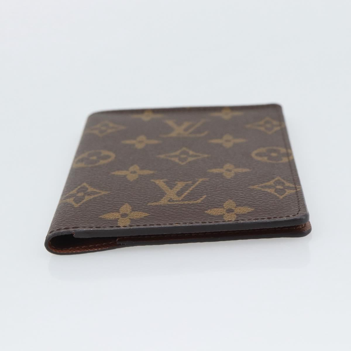 LOUIS VUITTON Monogram Couverture passport Passport Case M64502 LV Auth 194320