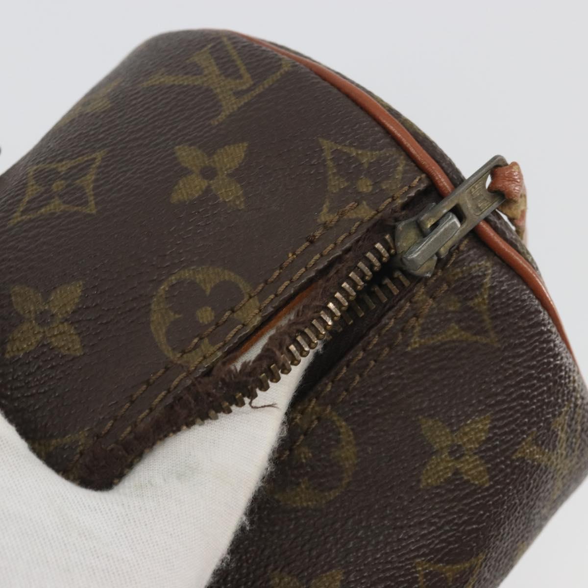 LOUIS VUITTON Monogram Papillon 26 Hand Bag M51386 LV Auth 194325
