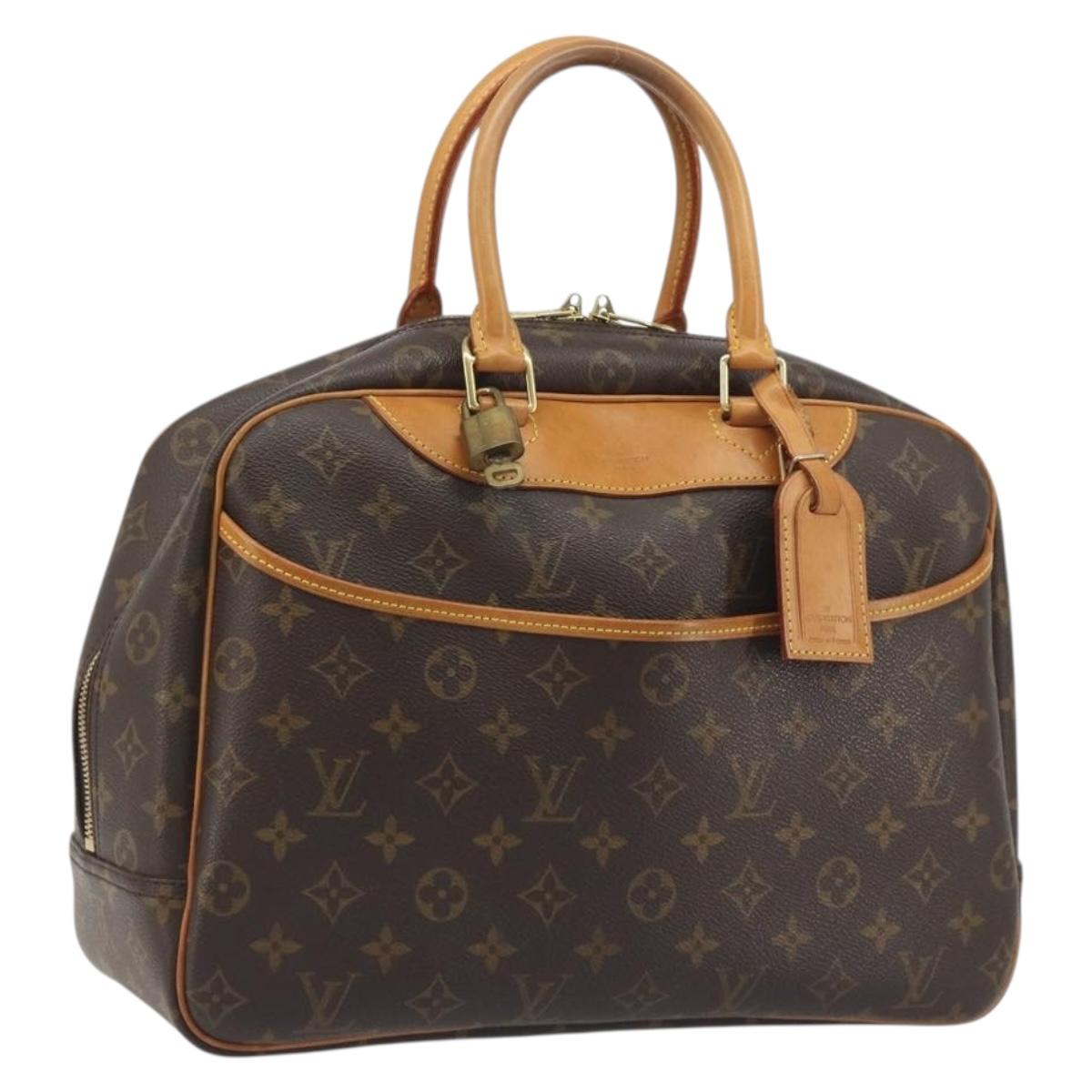 LOUIS VUITTON Monogram Deauville Hand Bag M47270 LV Auth 194333V