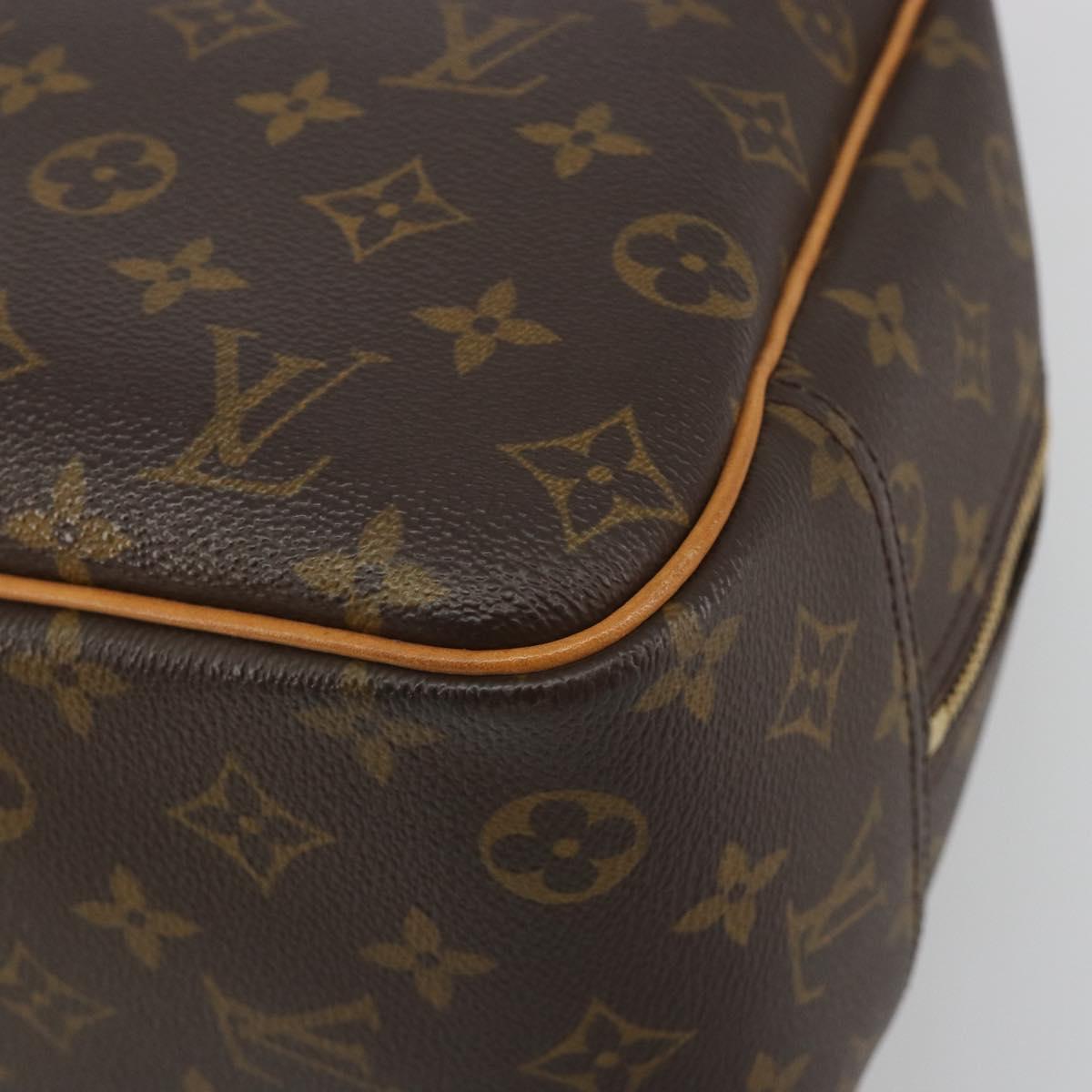 LOUIS VUITTON Monogram Deauville Hand Bag M47270 LV Auth 194333V