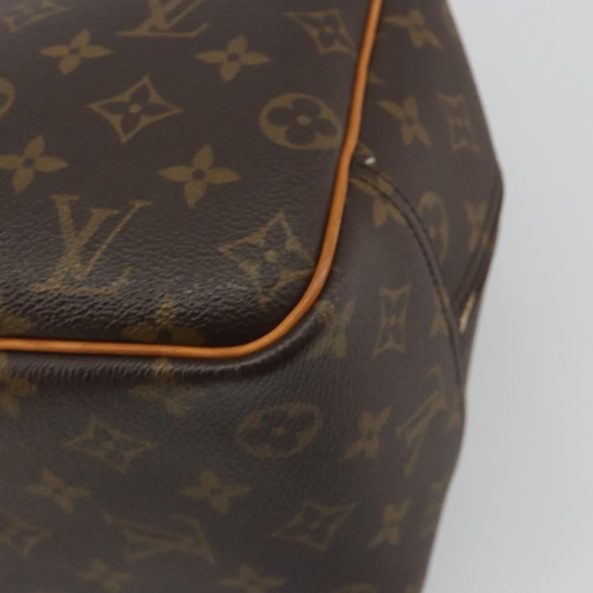 LOUIS VUITTON Monogram Deauville Hand Bag M47270 LV Auth 194333V