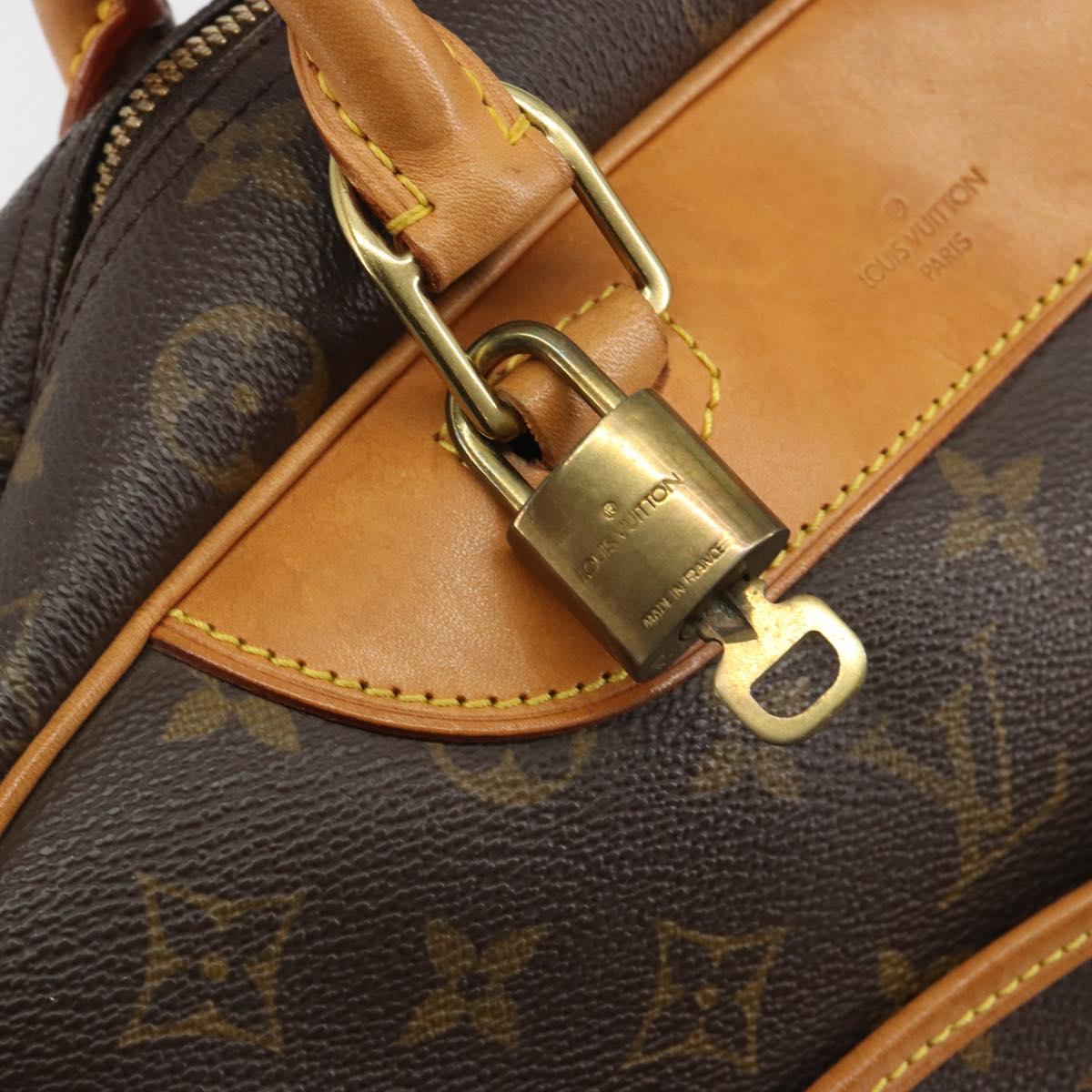 LOUIS VUITTON Monogram Deauville Hand Bag M47270 LV Auth 194333V