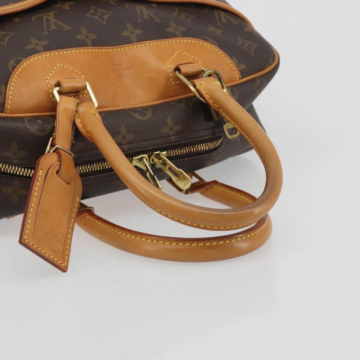 LOUIS VUITTON Monogram Deauville Hand Bag M47270 LV Auth 194333V