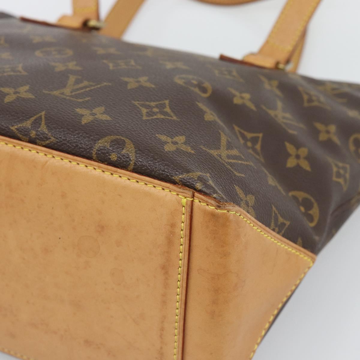 LOUIS VUITTON Monogram Cabas Piano Tote Bag M51148 LV Auth 194343V