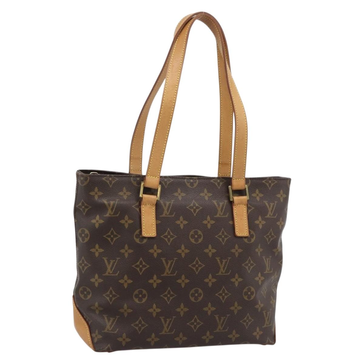 LOUIS VUITTON Monogram Cabas Piano Tote Bag M51148 LV Auth 194343V