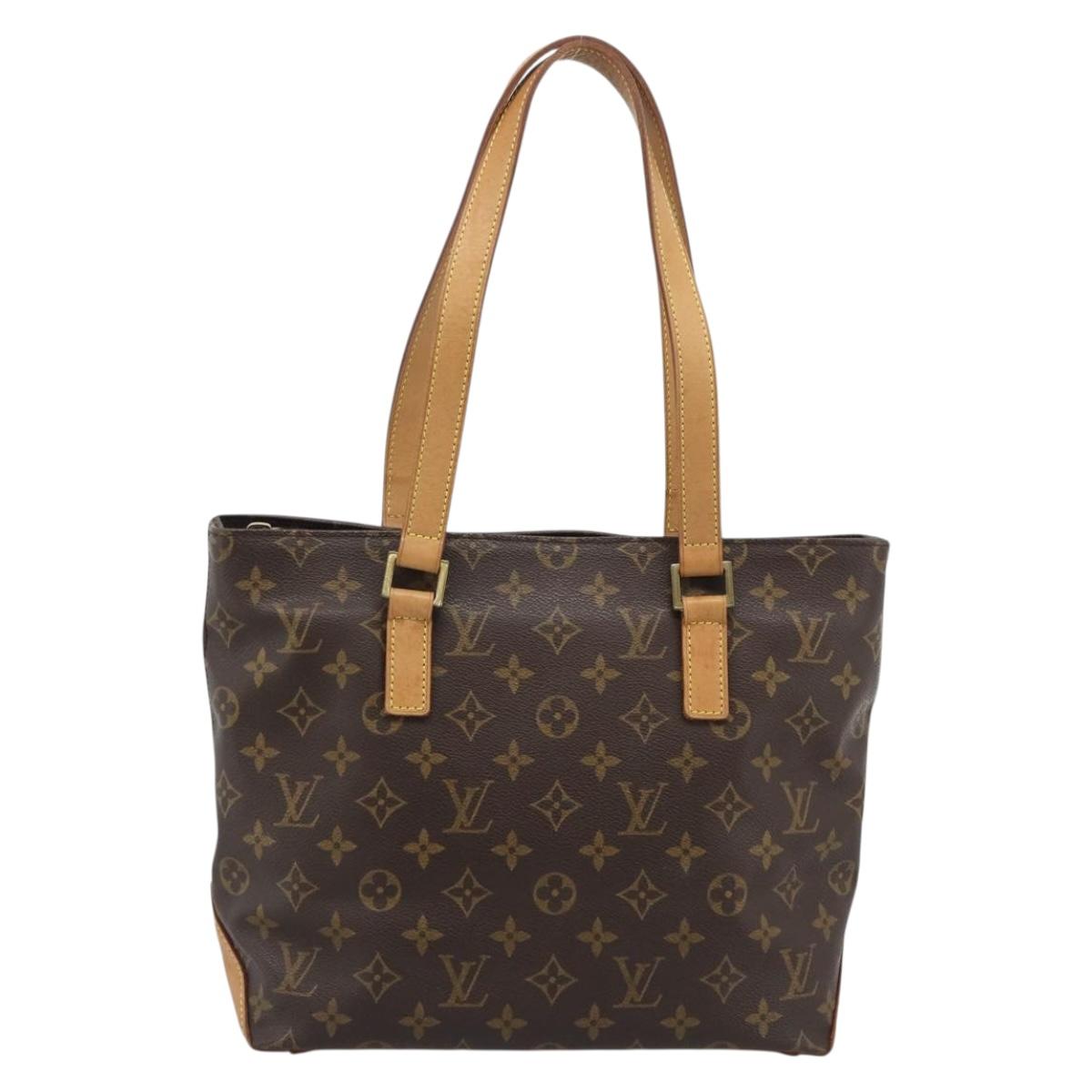 LOUIS VUITTON Monogram Cabas Piano Tote Bag M51148 LV Auth 194343V
