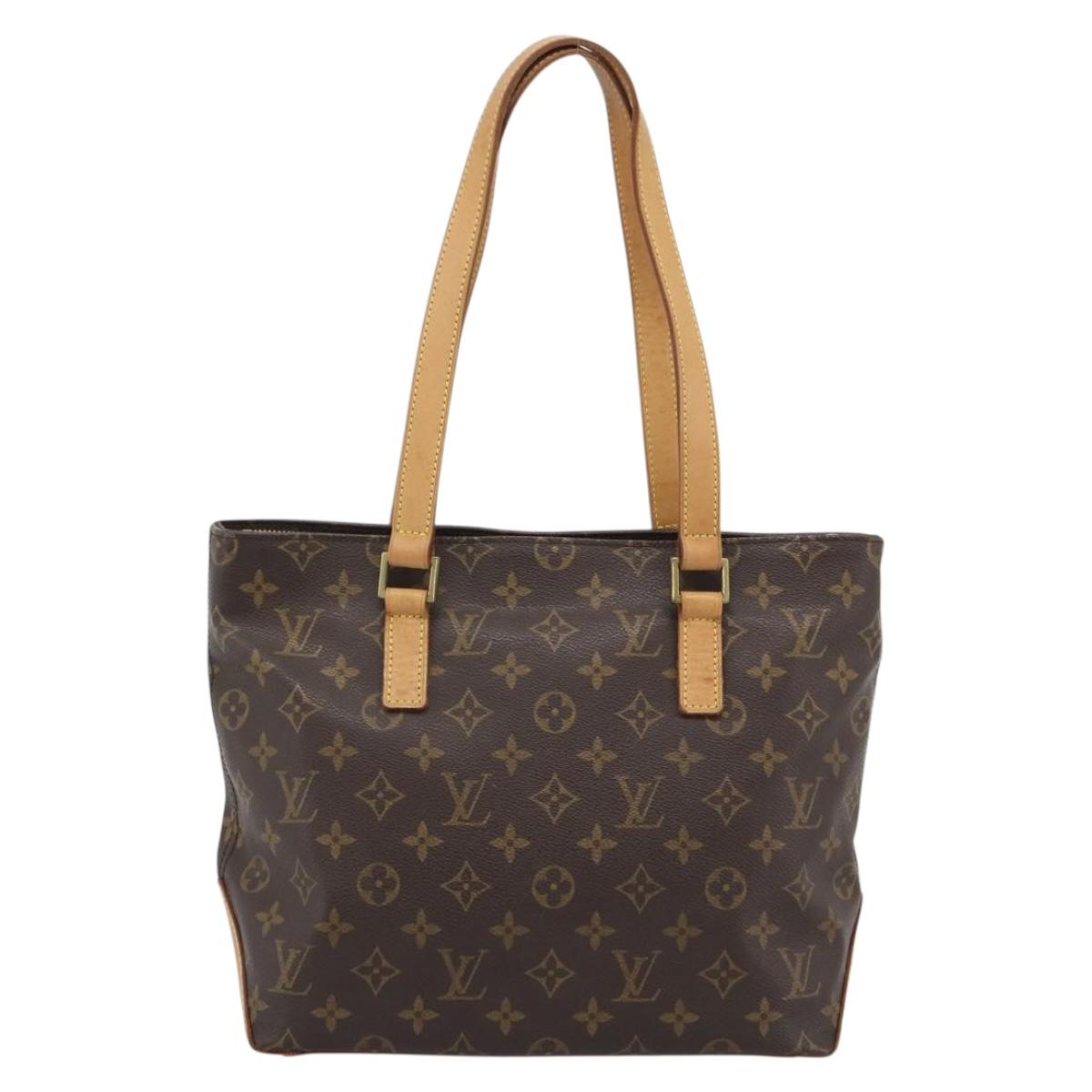 LOUIS VUITTON Monogram Cabas Piano Tote Bag M51148 LV Auth 194343V